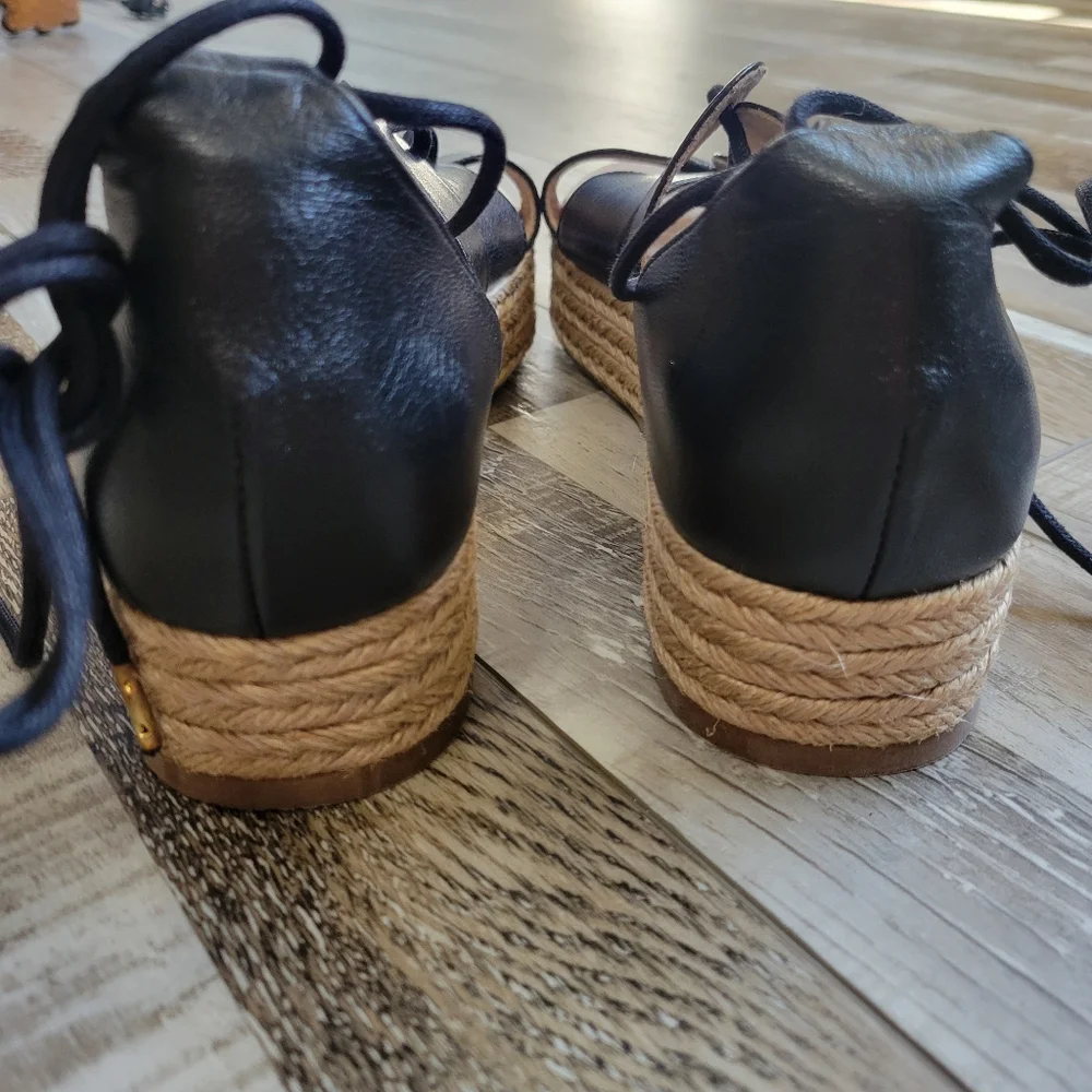 Passeggiando Ravello Platform Gladiator Espadrille Sandals Size 41